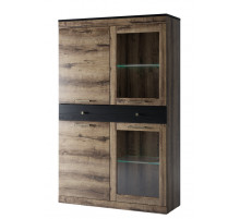 Шкаф-витрина для посуды Джаггер 2V2D1S Шкаф-витрина для посуды Джаггер 2V2D1S