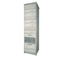 Шкаф-пенал для одежды Джаз 2D1S оникс Шкаф-пенал для одежды Джаз 2D1S оникс