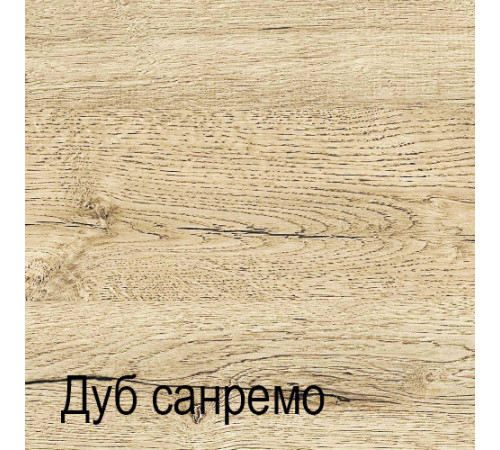 Шкаф-витрина для посуды Оскар 1V1D (дуб санремо)