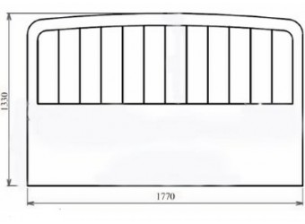 Кровать Песаро (PESARO) 160х200 PESR-26-160