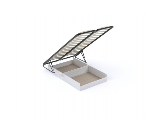 Подъемный механизм с ортопедическим основанием СБК 1400х2000 белый Подъемный механизм с ортопедическим основанием СБК 1400х2000 белый