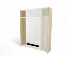 Четырехстворчатый шкаф для одежды СМ-13 Мале с зеркалом Четырехстворчатый шкаф для одежды СМ-13 Мале с зеркалом
