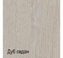 Двуспальная кровать с мягкой спинкой Венеция ВНКР140-1 (дуб седан)