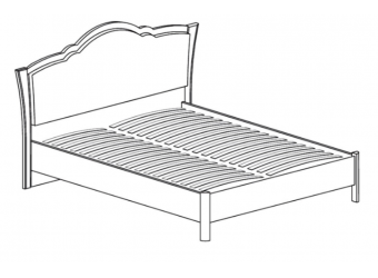 Двуспальная кровать 160х200 Мартина 828